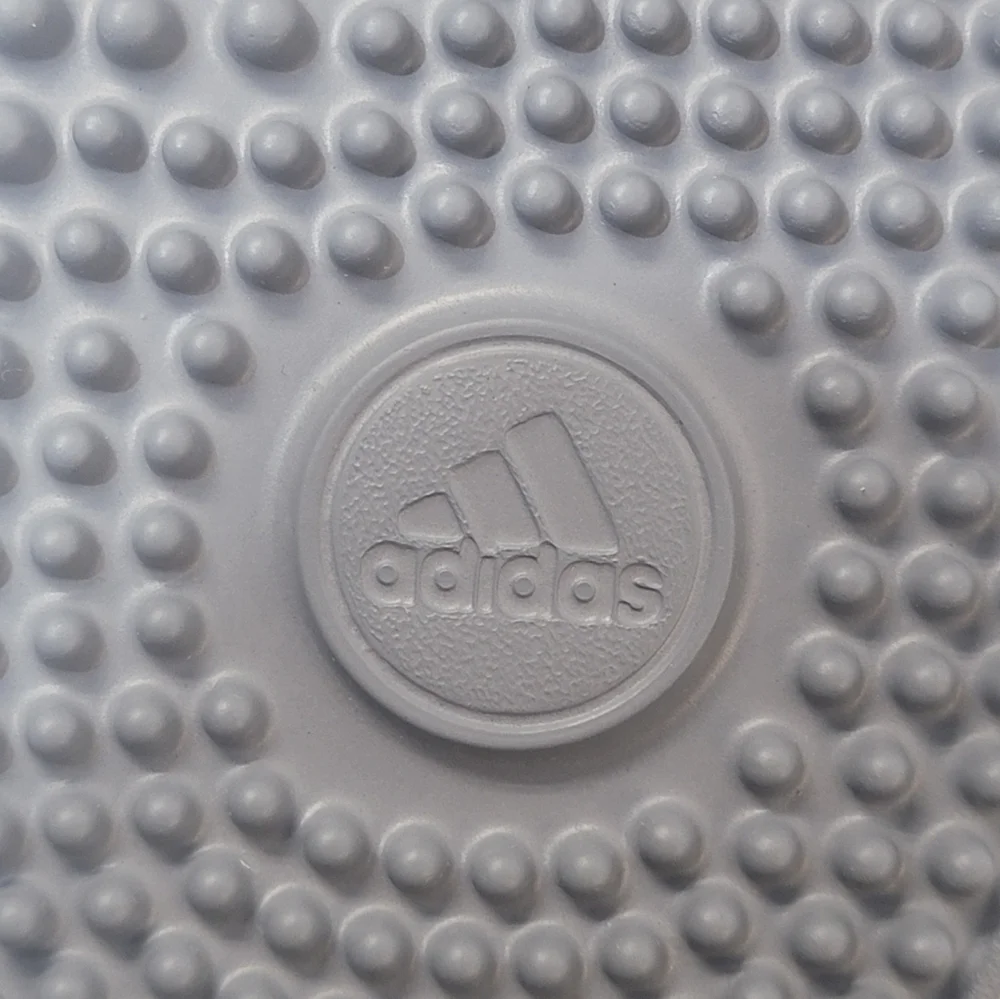 Adidas Mens Adissage Slide Athletic Sandals Size 18 Black/White